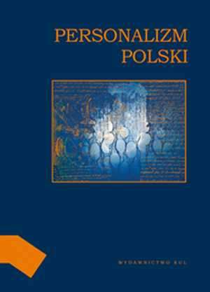 Personalizm polski - okładka książki