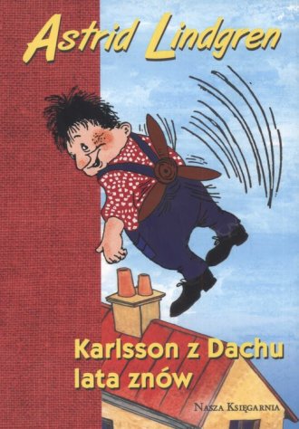 Karlsson z Dachu lata znów - okładka książki