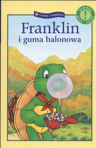 Franklin i guma balonowa - okładka książki