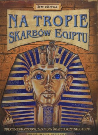 Na tropie skarbów Egiptu - okładka książki