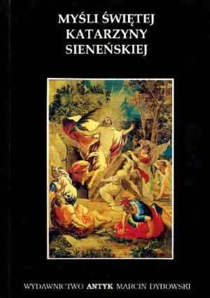 Myśli świętej Katarzyny Sieneńskiej - okładka książki