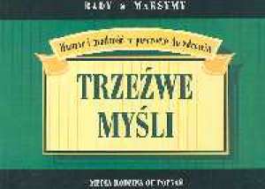 Trzeźwe myśli - okładka książki