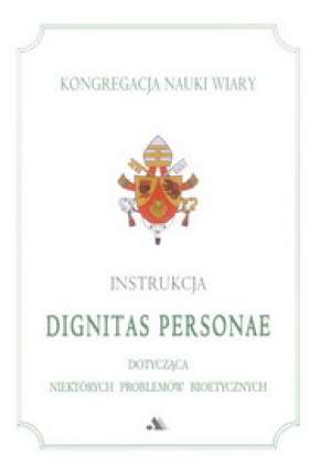 Instrukcja Dignitas Personae - okładka książki