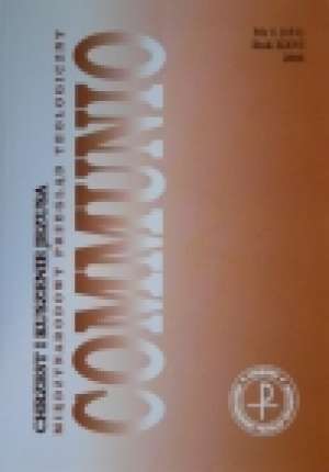 Communio nr 1(151)/2006. Chrzest - okładka książki