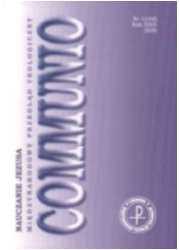 Communio nr 1(165)/2009. Nauczanie - okładka książki