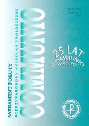 Communio nr 2(146)/2005. Sakrament - okładka książki