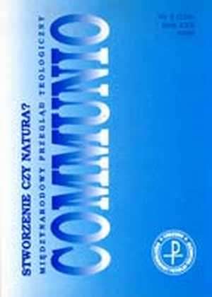 Communio nr 2/2002. Stworzenie - okładka książki
