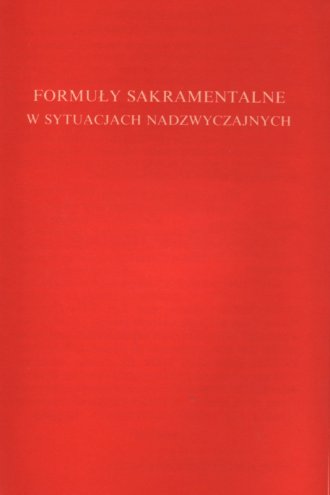 Formuły sakramentalne w sytuacjach - okładka książki