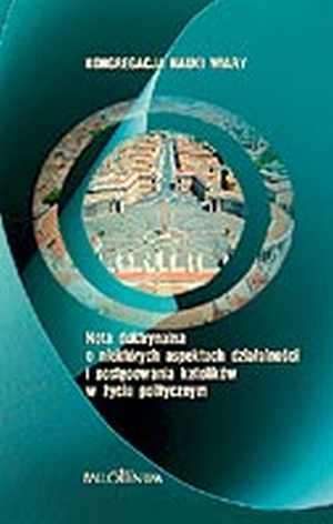 Nota doktrynalna o niektórych aspektach - okładka książki