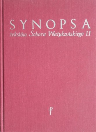 Synopsa tekstów Soboru Watykańskiego - okładka książki