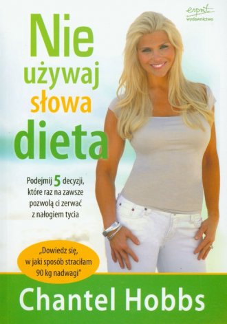Nie używaj słowa dieta - okładka książki