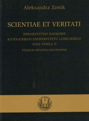 Scientiae et veritati - okładka książki