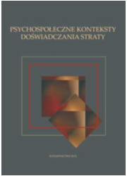 Psychospołeczne konteksty doświadczania - okładka książki