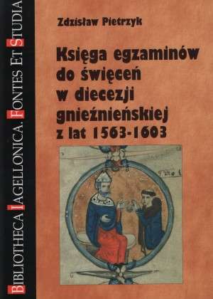 Księga egzaminów do święceń w diecezji - okładka książki