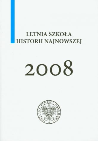 Letnia szkoła historii najnowszej - okładka książki