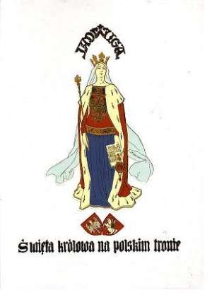 Jadwiga. Święta królowa na polskim - okładka książki