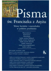 Pisma św. Franciszka z Asyżu. Teksty - okładka książki