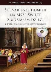 Scenariusze homilii na Msze święte - okładka książki