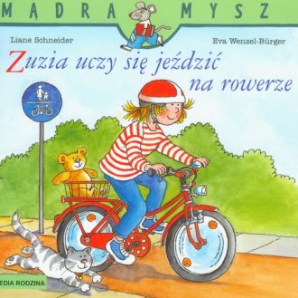 Mądra mysz. Zuzia uczy się jeździć - okładka książki