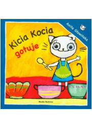Kicia Kocia gotuje - okładka książki