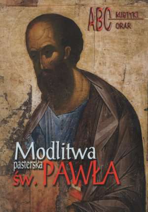 Modlitwa pasterska świętego Pawła - okładka książki