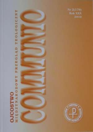Communio nr 2(170)/2010. Ojcostwo - okładka książki