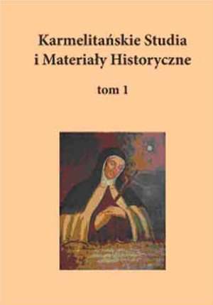 Karmelitańskie Studia i Materiały - okładka książki
