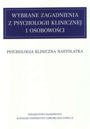 Wybrane zagadnienia z psychologii - okładka książki