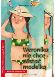 Weronika nie chce zostać modelką - okładka książki