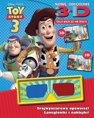 Disney Toy Story 3D - okładka książki