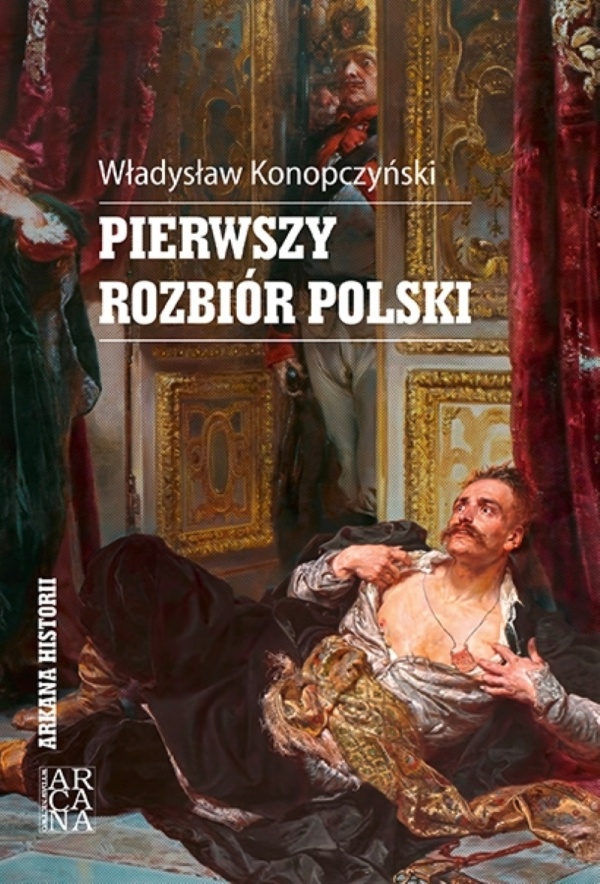 Pierwszy rozbiór Polski - okładka książki