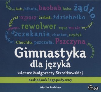 Gimnastyka dla języka (CD mp3) - pudełko audiobooku