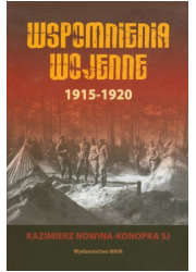 Wspomnienia wojenne 1915-1920 - okładka książki