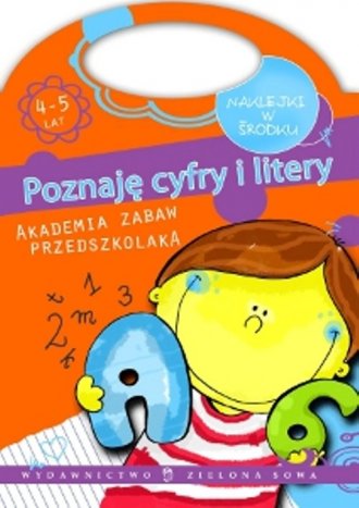 Poznaję cyfry i litery. Akademia - okładka książki