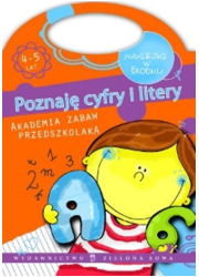 Poznaję cyfry i litery. Akademia - okładka książki