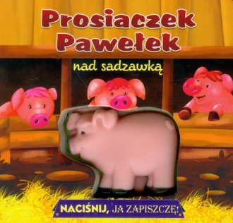 Prosiaczek Pawełek nad sadzawką. - okładka książki