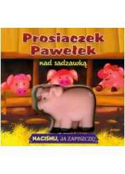 Prosiaczek Pawełek nad sadzawką. - okładka książki