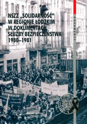 NSZZ Solidarność w regionie Łódzkim - okładka książki
