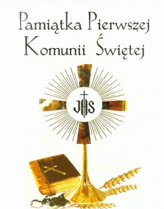 Pamiątka Pierwszej Komunii Świętej - okładka książki