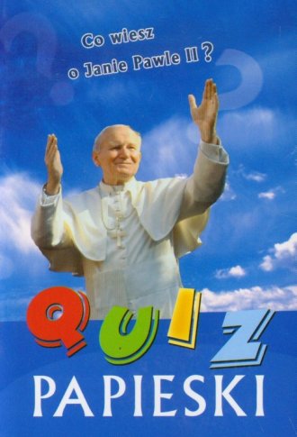 Quiz papieski - okładka książki