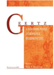 Geertz a hybrydowa wersja antropologii - okładka książki