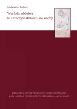 Wartość ubóstwa w urzeczywistnianiu - okładka książki