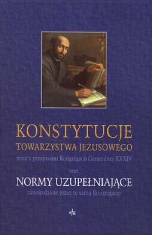 Konstytucje Towarzystwa Jezusowego - okładka książki