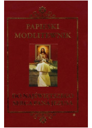 Papieski modlitewnik do Najświętszego - okładka książki