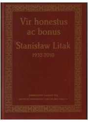 Vir honestus ac bonus. Stanisław - okładka książki