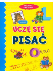 Uczę się pisać. Książeczka sześciolatka - okładka książki