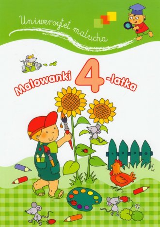 Malowanki 4-latka. Uniwersytet - okładka podręcznika