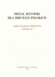 Dodatek do Mszału Rzymskiego - okładka książki