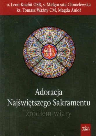 Adoracja Najświętszego Sakramentu - okładka książki