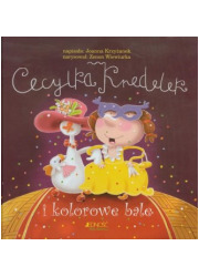 Cecylka Knedelek i kolorowe bale - okładka książki
